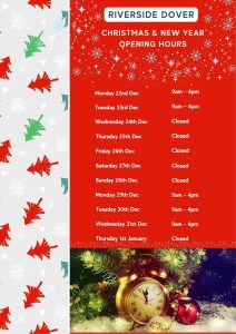 Riverside Hub Xmas hours