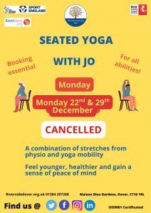 SEATED YOGA cancellation